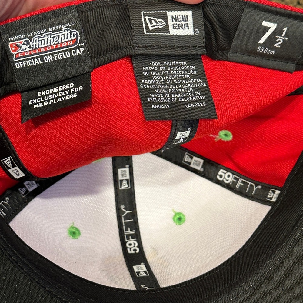 Sugarland Space Cowboys MiLB Baseball Copa Diversion New Era 59FIFTY‎ Hat 7 1/2 - Picture 8 of 9